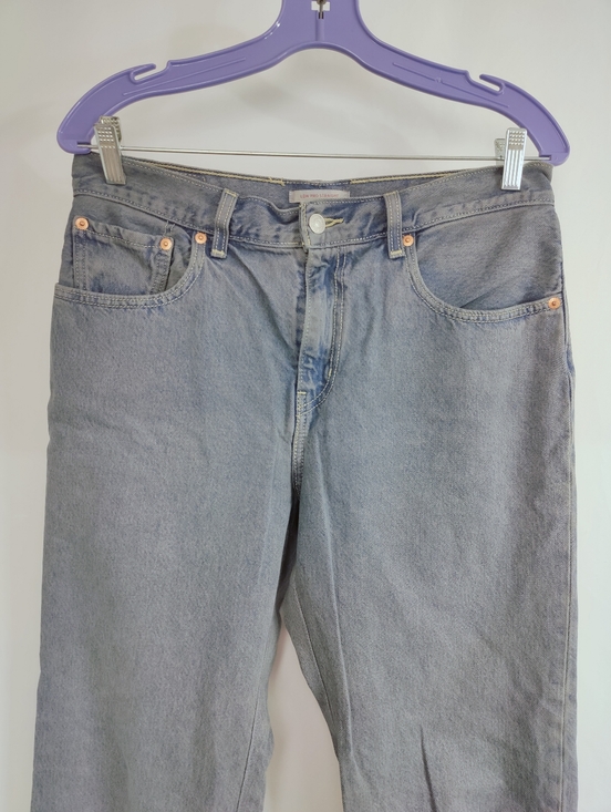 Levi's Women's Low Pro Straight Leg Jeans, Grey Blue, Sz 31 - Picture 4 of 8